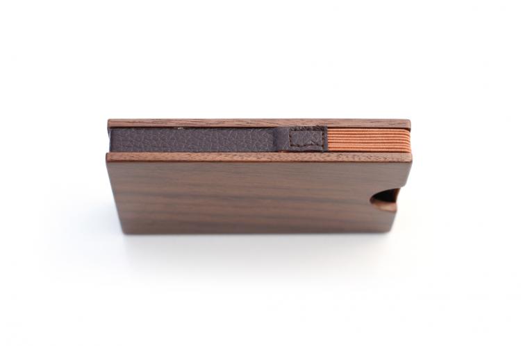 Slim Timber Wooden Wallet - Walnut Wood