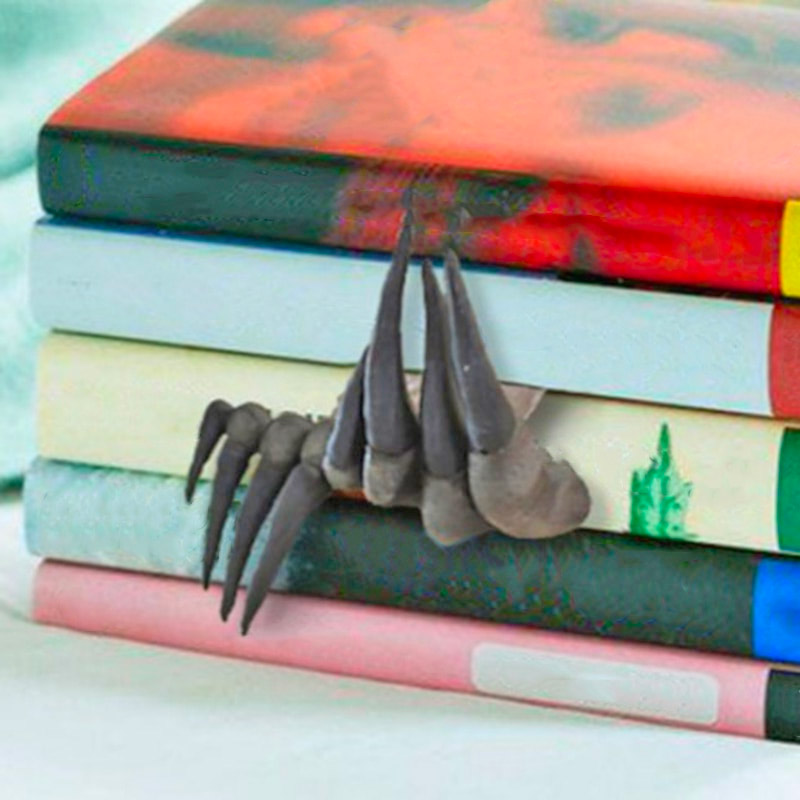 Devil Claws Bookmark - Scary demon fingers bookmark