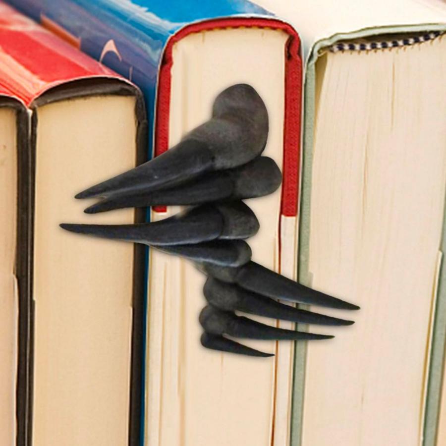 Devil Claws Bookmark - Scary demon fingers bookmark