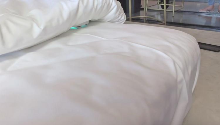 Cleansebot Bed Cleaning Robot - Dust-mite and bacteria killing bed roomba