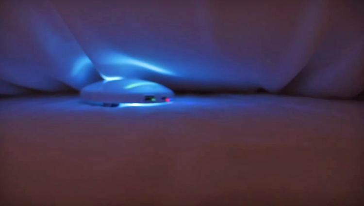Cleansebot Bed Cleaning Robot - Dust-mite and bacteria killing bed roomba