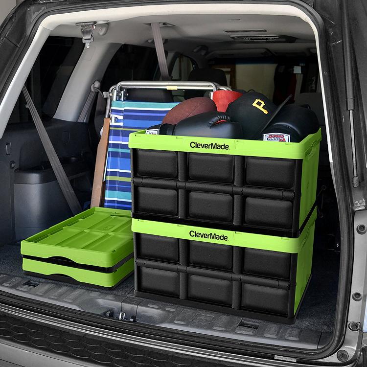 CleverCrates: Collapsible Storage Bins That Fold Flat For Easy Storage
