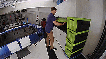 CleverCrates: Collapsible Storage Bins That Fold Flat For Easy Storage