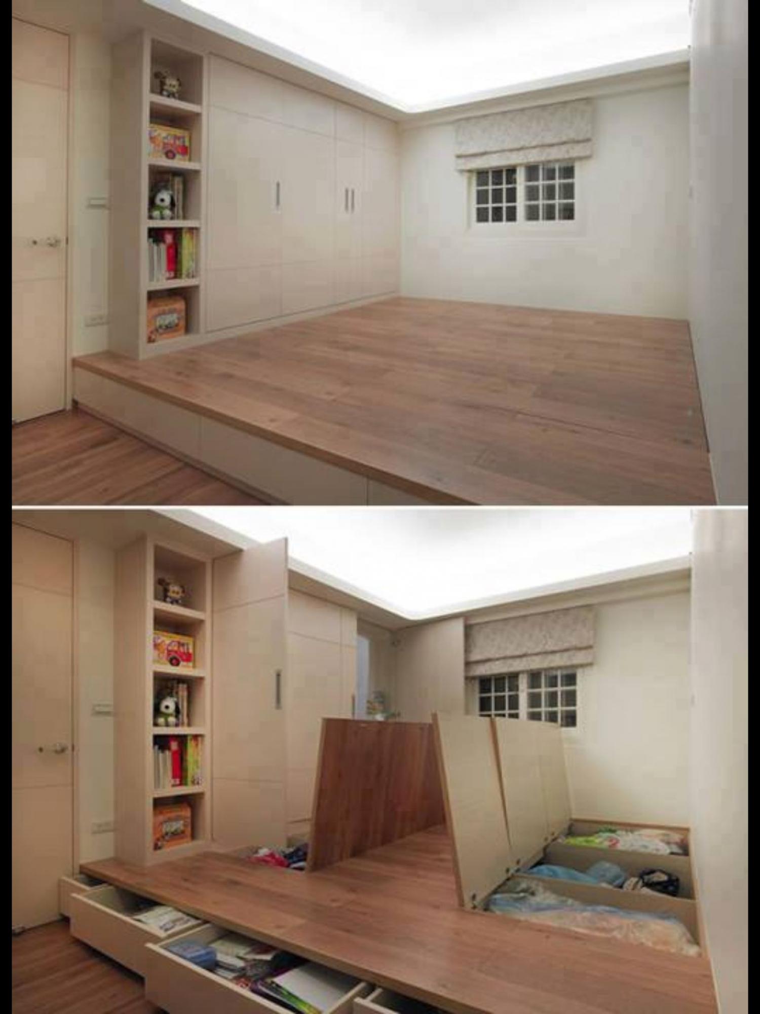 Clever Hidden Storage Ideas - Secret storage areas design inspiration
