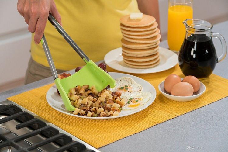 Clever Tongs: Tongs and Spatula Combo - Best kitchen cooking tool