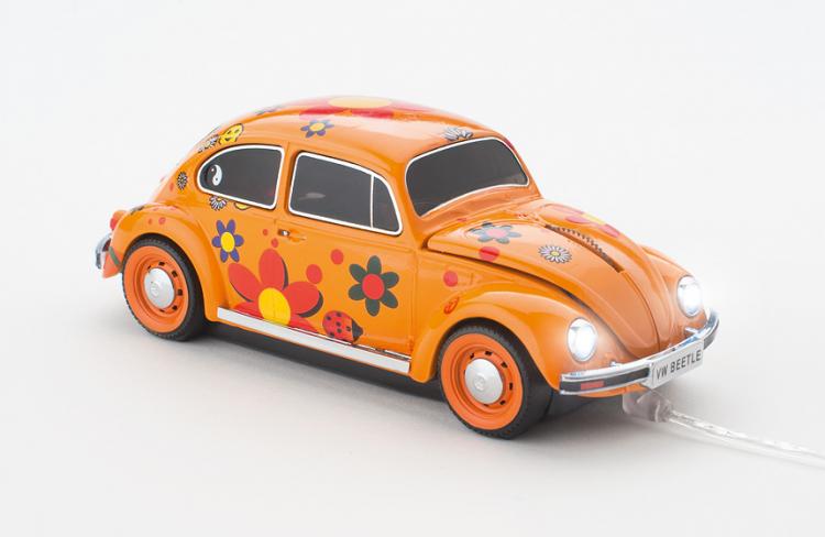 Click Car: Wireless Car Shaped Computer Mouse - VW Beetle Computer Mouse