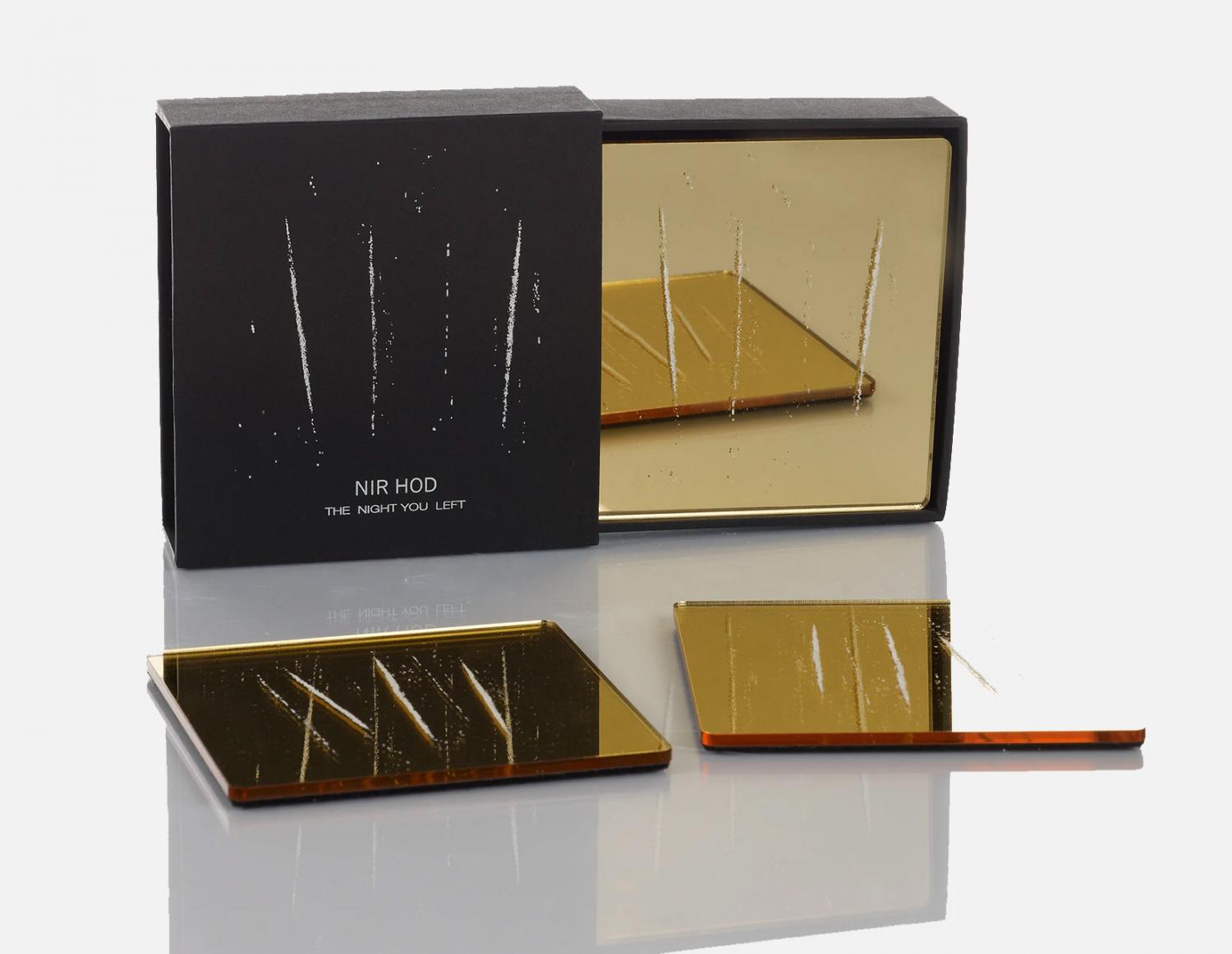 Cocaine Coasters - Mirror Coasters With Fake Lines Of Coke On Them