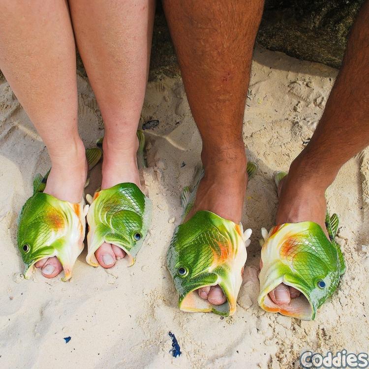 Coddies Fish Sandals - Fish shaped sandals