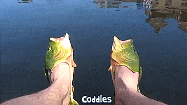 Coddies Fish Sandals - Fish shaped sandals