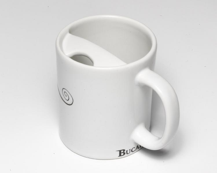 Bucardo Coffee Mug With Mustache Guard - Mustache mug