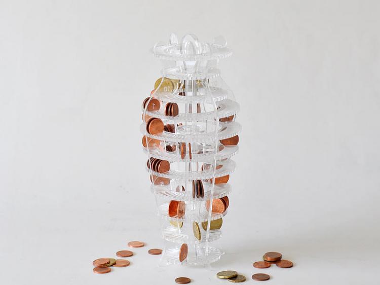Coin Organizing Vase