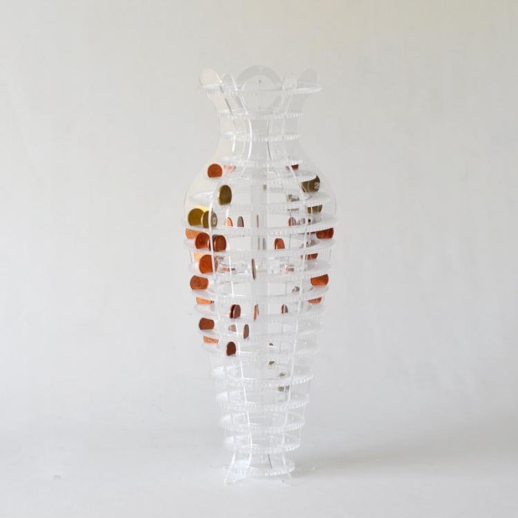 Coin Organizing Vase