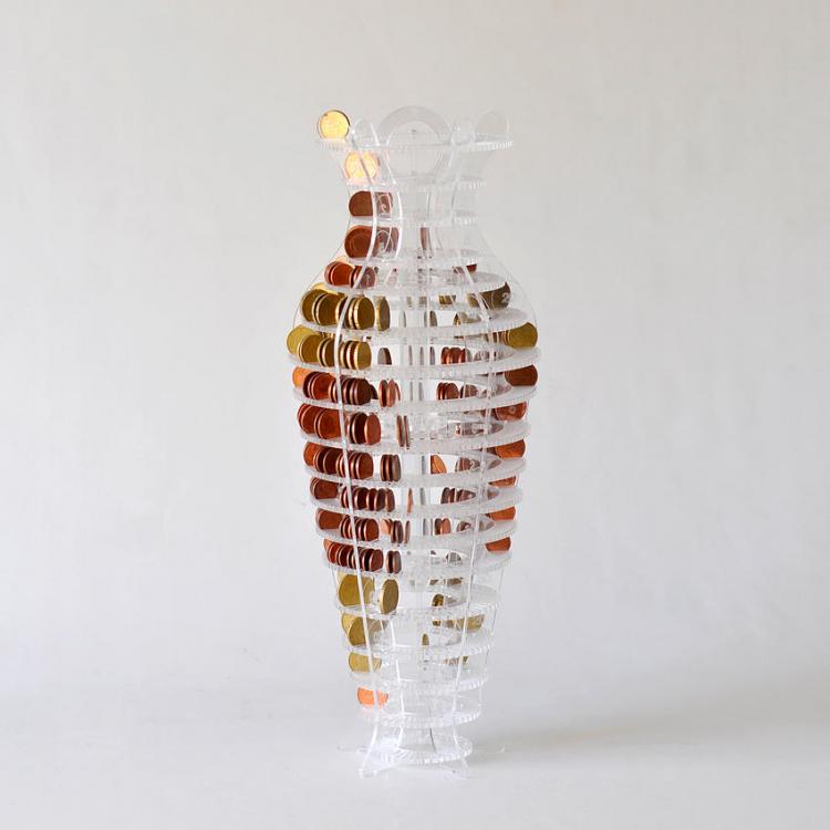 Coin Organizing Vase
