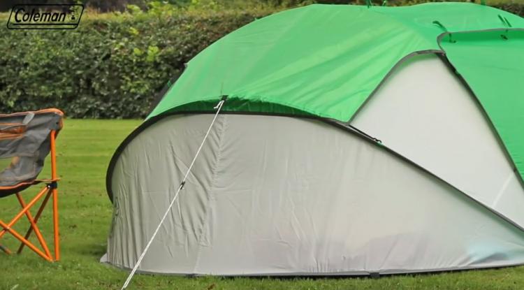 Coleman pop-up tent - 4-person camping tent sets up in seconds - Coleman Galiano