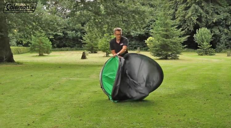 Coleman pop-up tent - 4-person camping tent sets up in seconds - Coleman Galiano