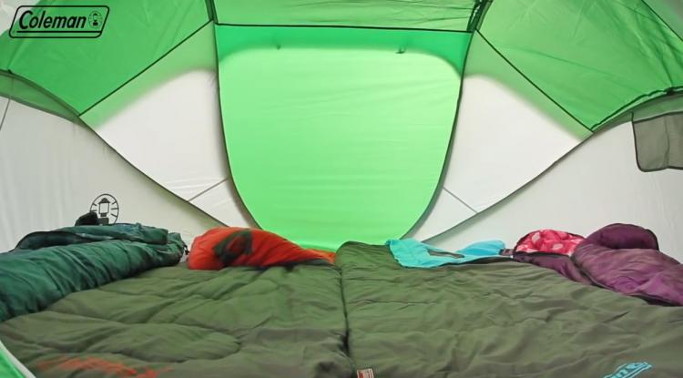 Coleman pop-up tent - 4-person camping tent sets up in seconds - Coleman Galiano