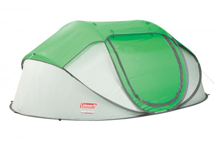 Coleman pop-up tent - 4-person camping tent sets up in seconds - Coleman Galiano