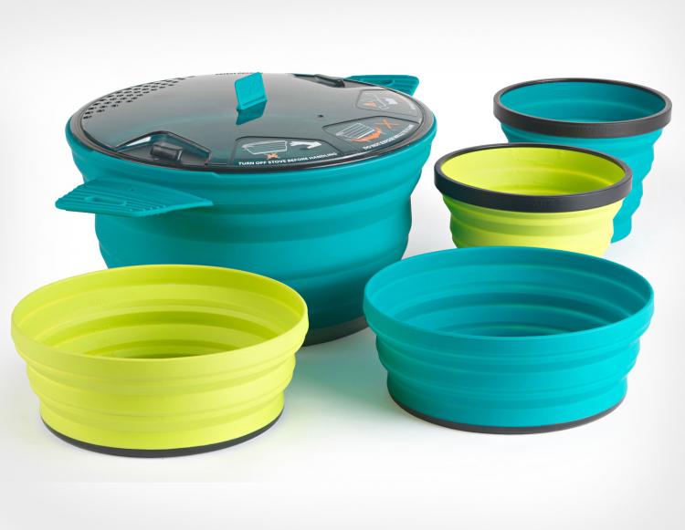 X-Pot Collapsible Pot and Bowls