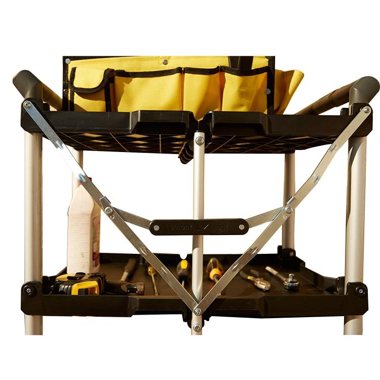 Olympia Collapsible Service Cart Folds Down To Just 8 Inches Wide
