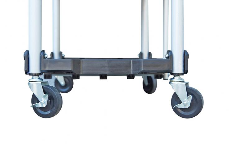 Olympia Collapsible Service Cart Folds Down To Just 8 Inches Wide