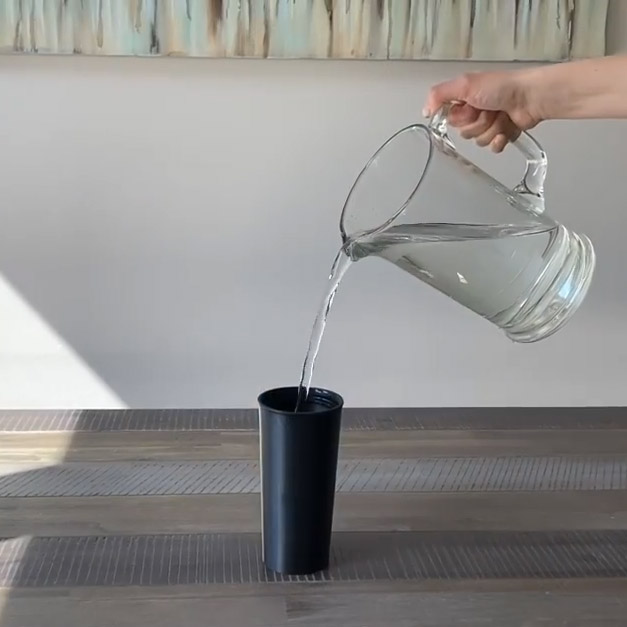 Silicone Travel Mug Collapses Down To Easily Fit Into Your Bag or pocket - Trinken CWB collapsing cup