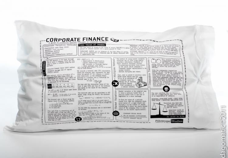 Study Guide Pillow Cases - Corporate Finance