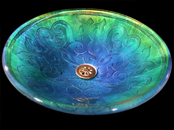 Color Changing Shower Tile - Shower Tile Changes Color Depending On The Temperature of Water - Heat sensitive bathroom tile