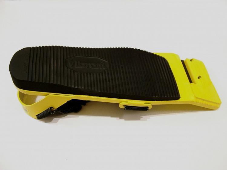 Column Climbers - Unique steel beam climbing shoe attachments - Steel workers climbing tool