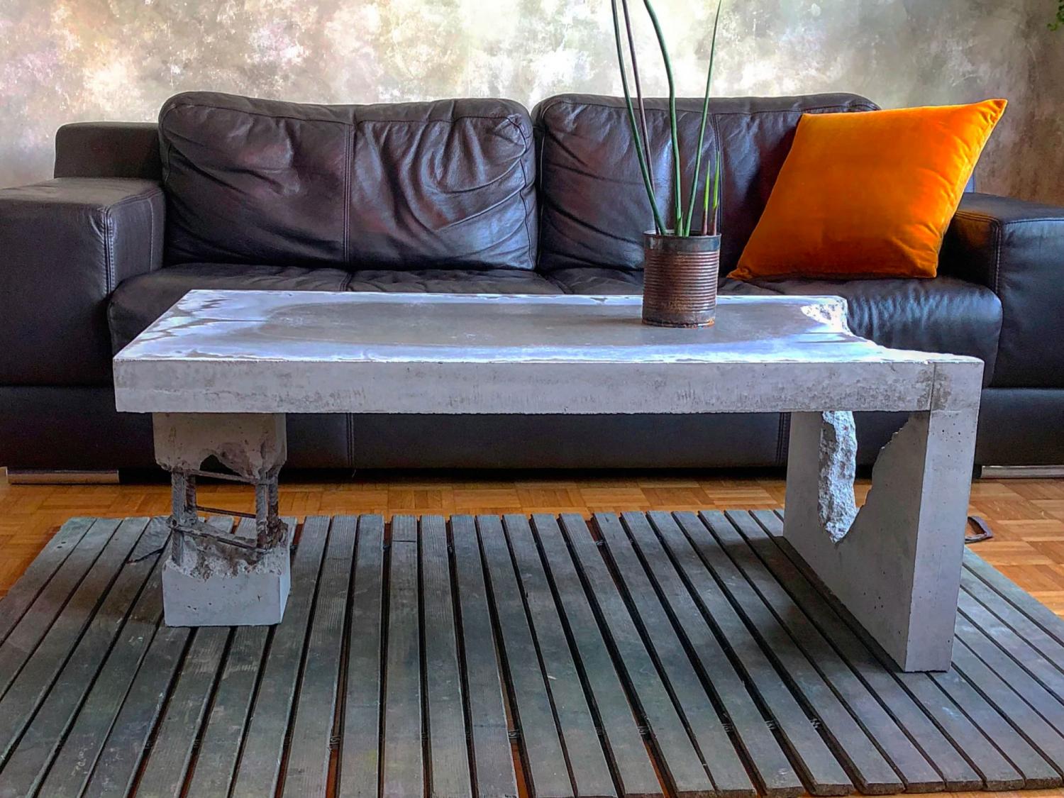 Concrete Coffee Tables Industrial Design