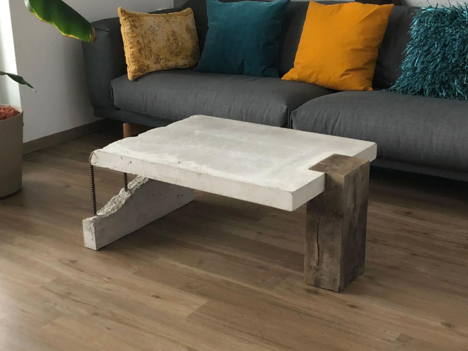 Concrete Coffee Tables Industrial Design
