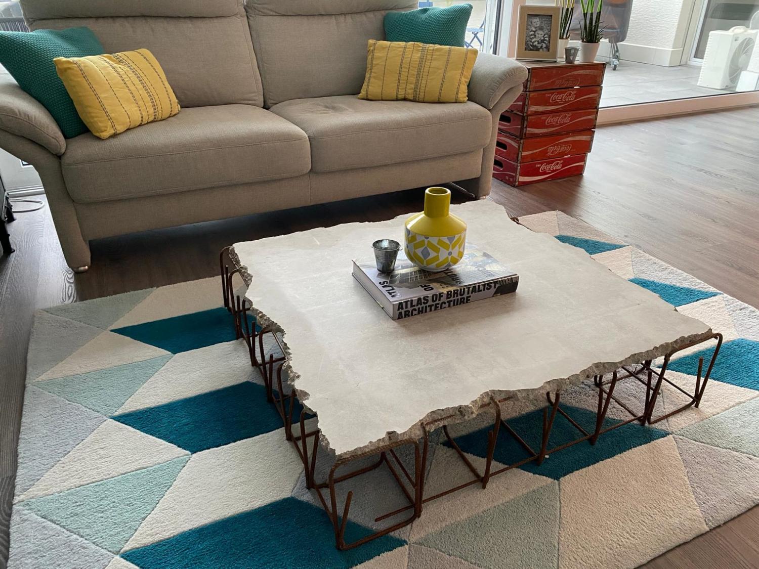 Concrete Coffee Tables Industrial Design