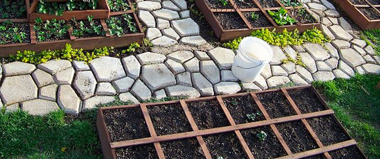 Concrete Stone Walkway Molds