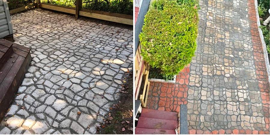 Concrete Stone Walkway Molds