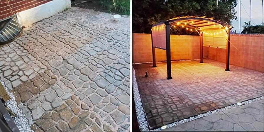 Concrete Stone Walkway Molds
