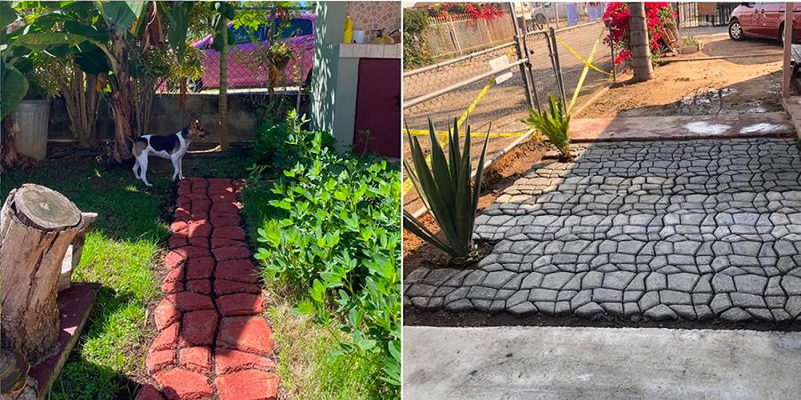 Concrete Stone Walkway Molds