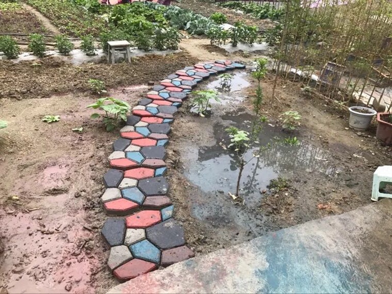 Concrete Stone Walkway Molds