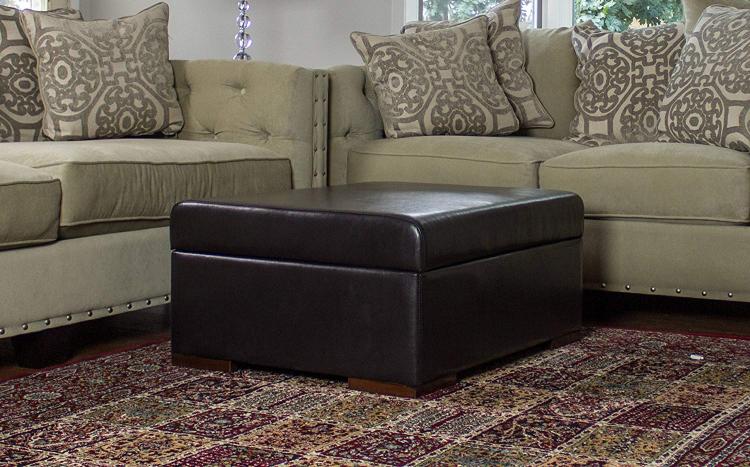 Convertible Ottoman Turns Into a Pullout Hideaway Guest Bed - Ottoman cot