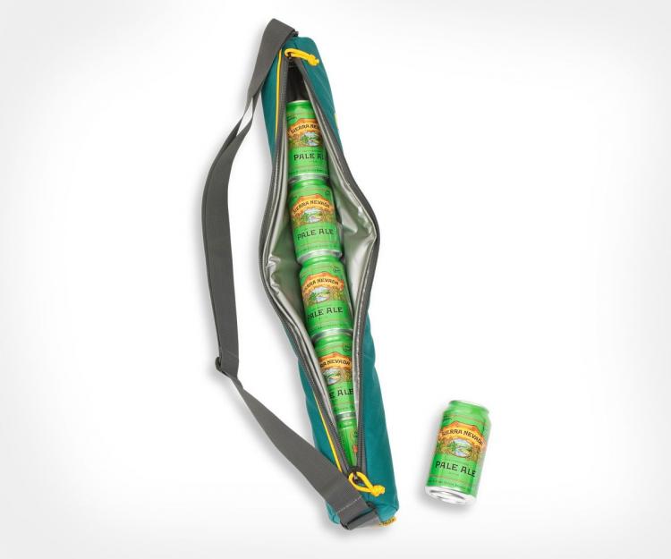 Cooler Tube Shoulder Strap 6 Pack Cylinder