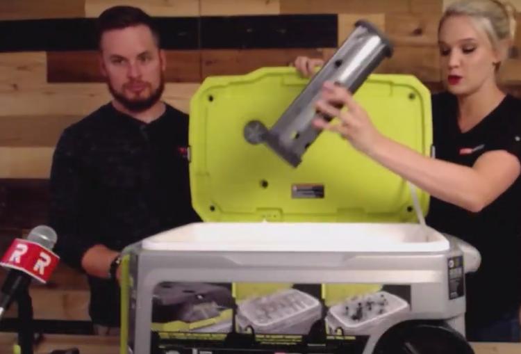 RYOBI Cooling Cooler - A/C electric cooler - Air-conditioning cooler