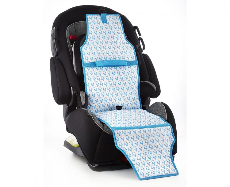 CoolTech Car Seat Cooler - Keeps Car Seat Cool on Hot Summer Days - Prevents Car Seat Burns