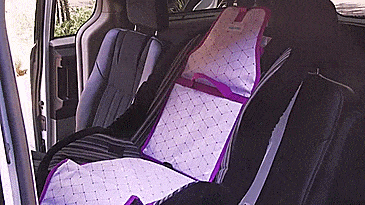 CoolTech Car Seat Cooler - Keeps Car Seat Cool on Hot Summer Days - Prevents Car Seat Burns