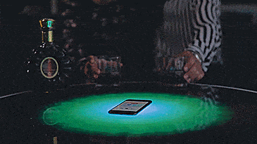 Coosno Ultimate Smart Coffee Table Fridge - Voice activated futuristic coffee table doubles as refrigerator