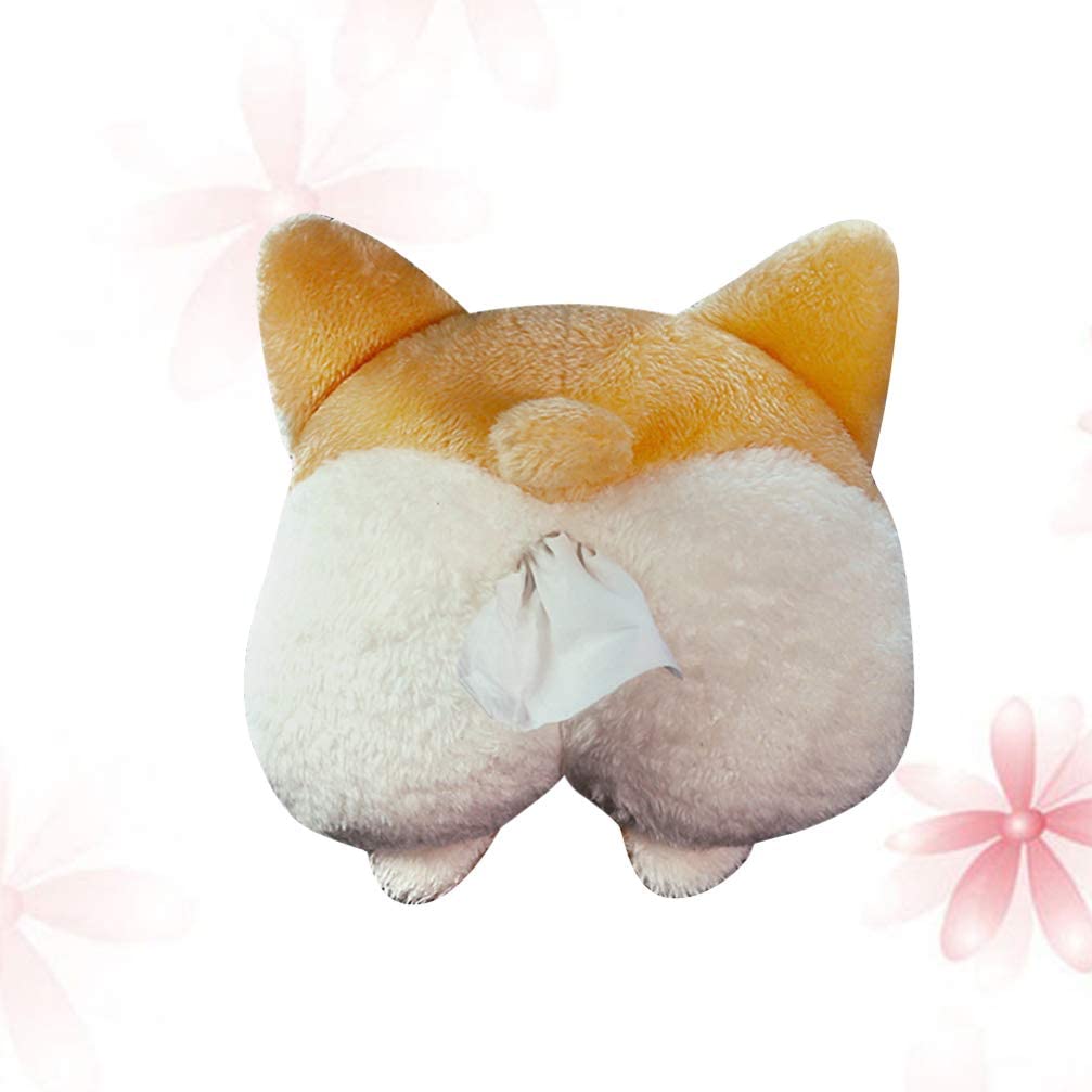 Corgi Butt Car Tissue Dispenser