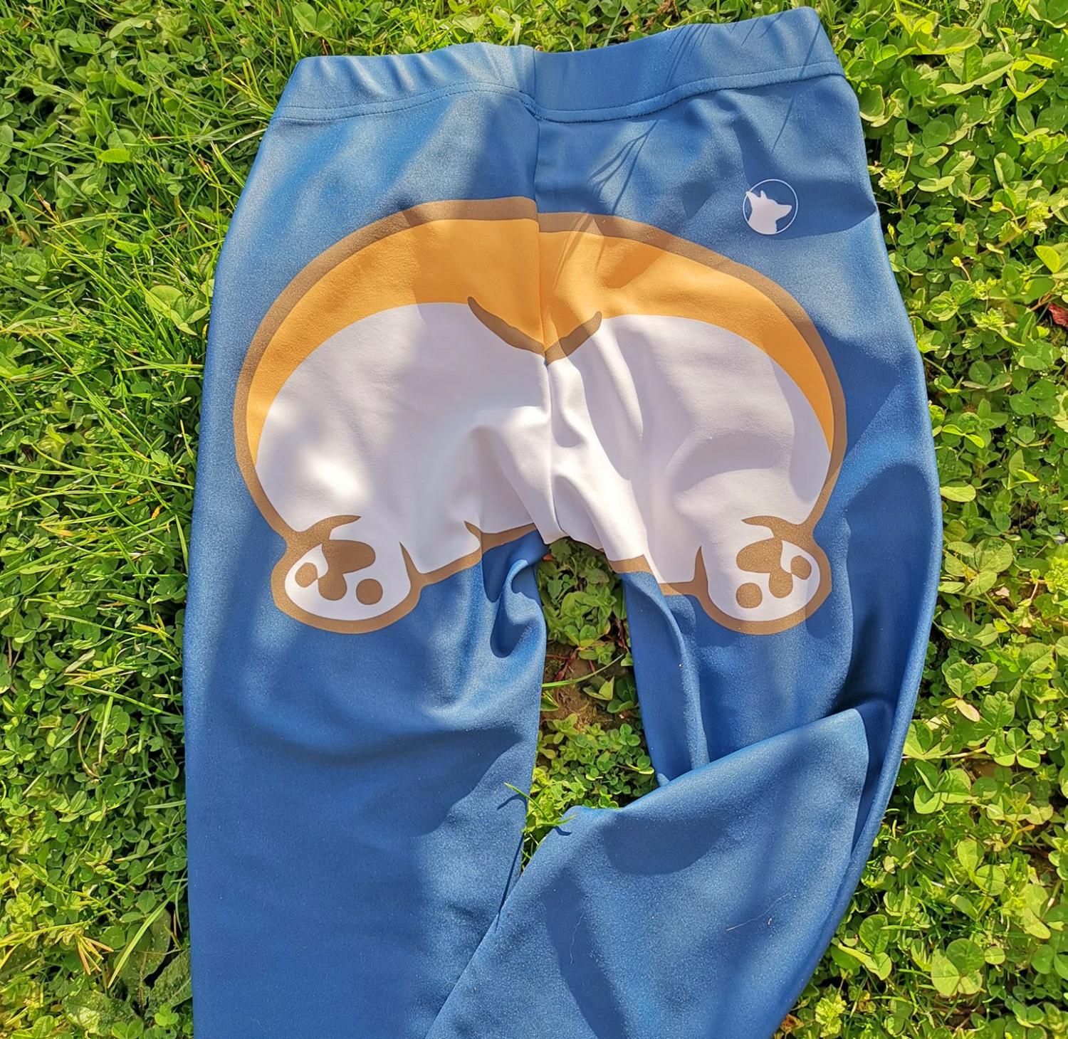 Corgi Butt Leggings - Corgi butt yoga pants turn your booty into a corgi butt