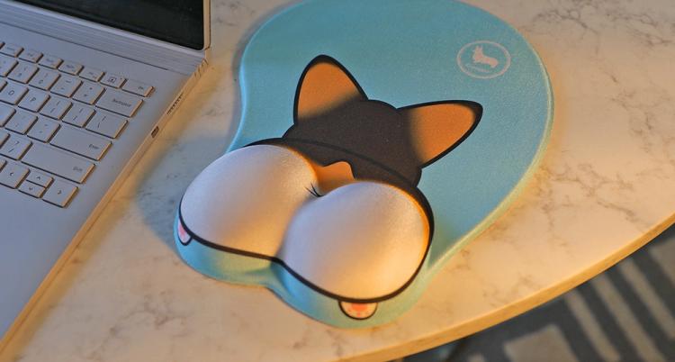 Corgi Butt Mouse Pad