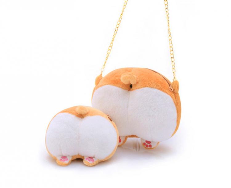 Corgi Butt Coin Purse - Corgi Butt Shoulder Purse