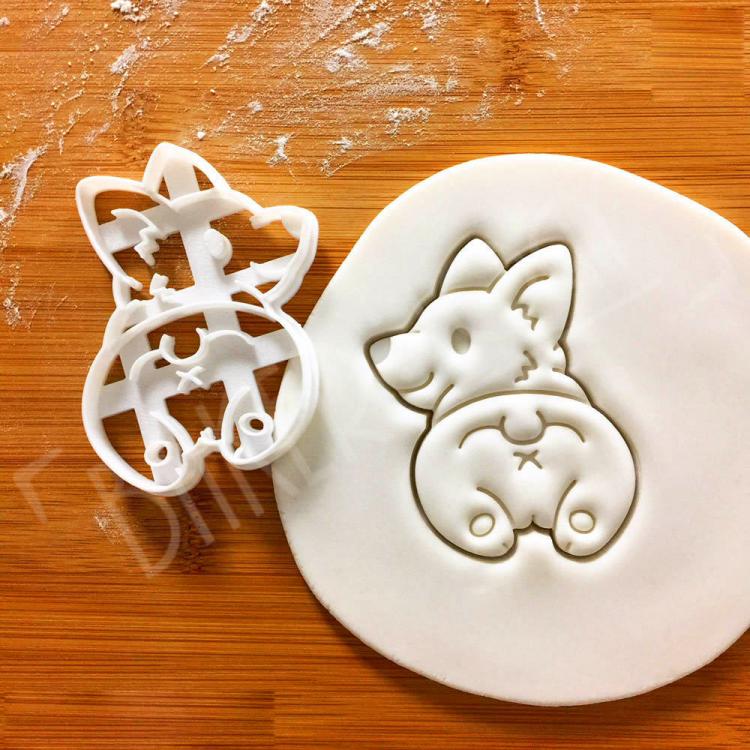 Corgi Cookie Cutters - Corgi Shaped Cookies