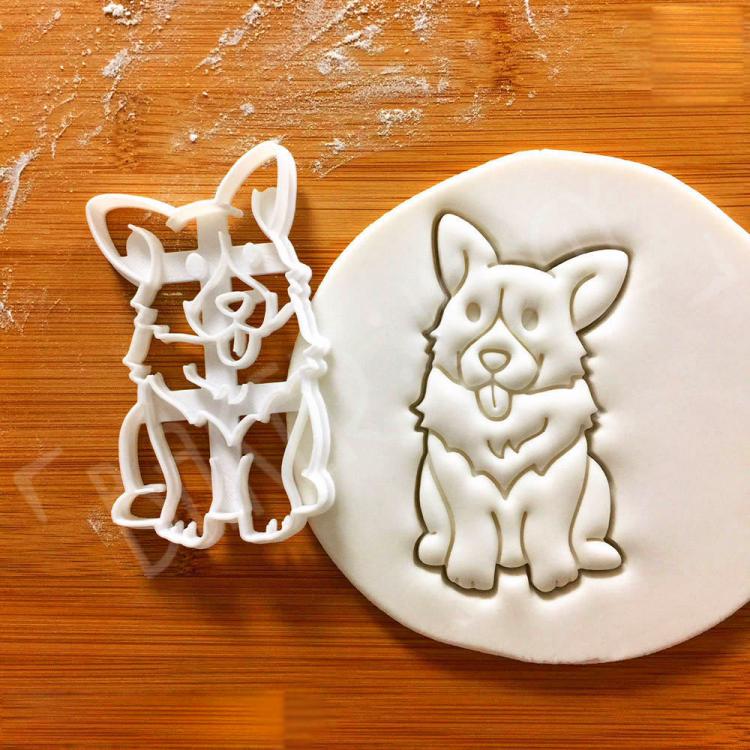 Corgi Cookie Cutters - Corgi Shaped Cookies