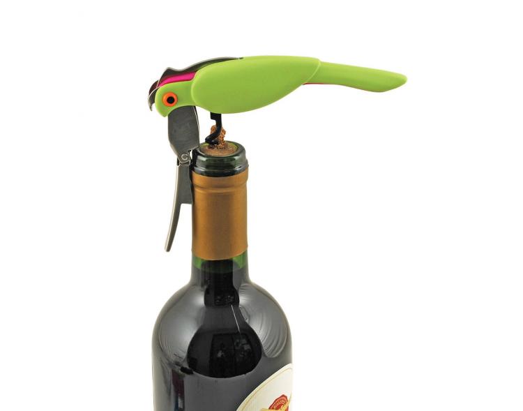 Corkatoo Cockatoo Bird Shaped Corkscrew and Bottle Opener