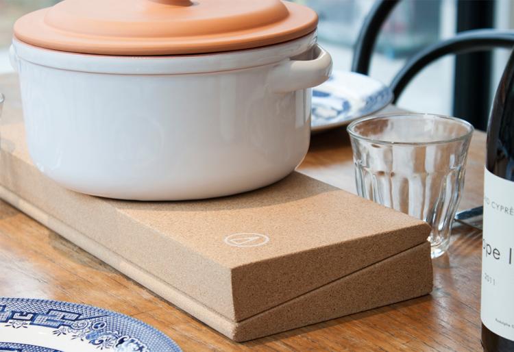 Cork Ping Pong Net - CorkNet - Cork Table Tennis Net Doubles as a Trivet